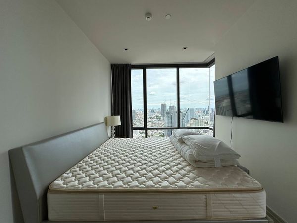 ให้เช่า Ashton Silom วิวสูงชั้น 37 2 นอน 2 น้ำ 76 ตร.ม. เฟอร์ครบ 80,000 บาท | Ashton Silom High Floor River & City View 2BR for Rent