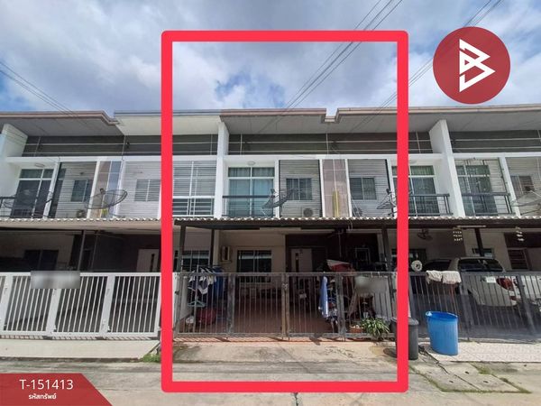 Townhouse for sale Praphassorn Preceo 4 Village, Chonburi (Praphassorn Preceo4), ready to move in.