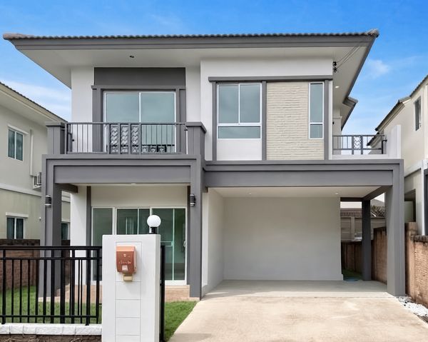 For Sale (ขาย) - บ้านเดี่ยว 3 ห้องนอน Passorn Pride Srinakarin-Namdaeng
