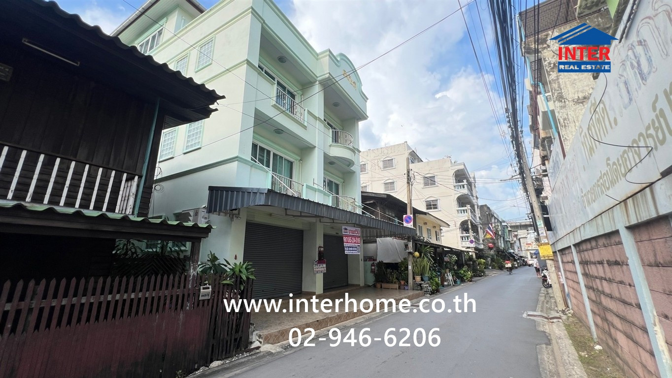 อาคารพาณิชย์ + บ้านเช่า 3 ชั้น 50 ตร.ว. อาคารพาณิชย์ + บ้านเช่า ใกล้โรงพยาบาลวิชัยเวช แยกไฟฉาย ซอยจรัญสนิทวงศ์33 ถนนจรัญสนิทวงศ์ ถนนพรานนก เขตบางกอกน้อย กรุงเทพมหานคร  – รูปที่ 2