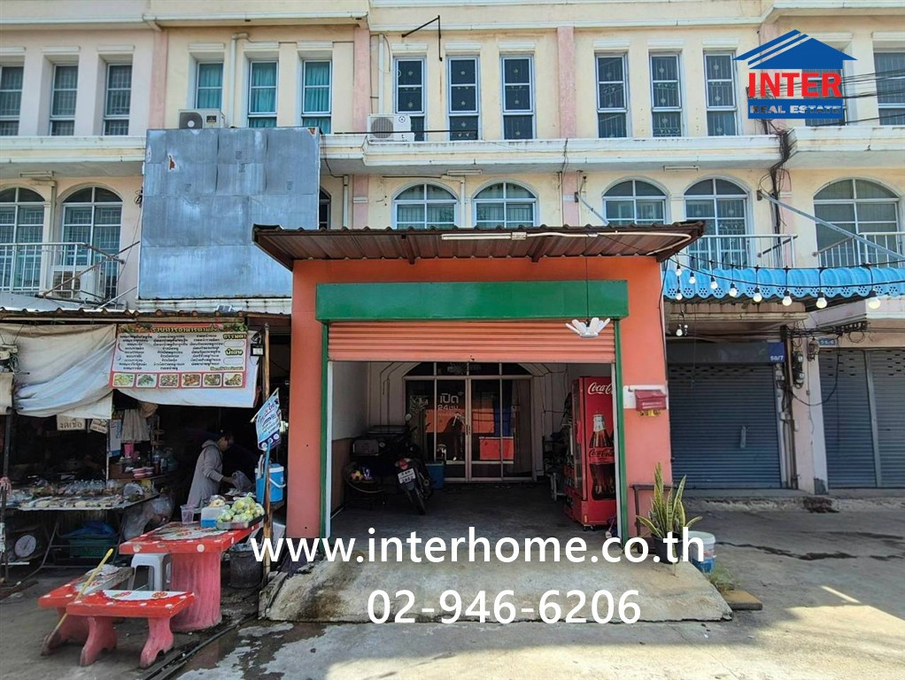อาคารพาณิชย์ 3 ชั้น 22 ตร.ว. ใกล้สำนักงานเทศบาลเมืองพิมลราช ถนนบ้านกล้วย-ไทรน้อย บางบัวทอง นนทบุรี  – รูปที่ 3