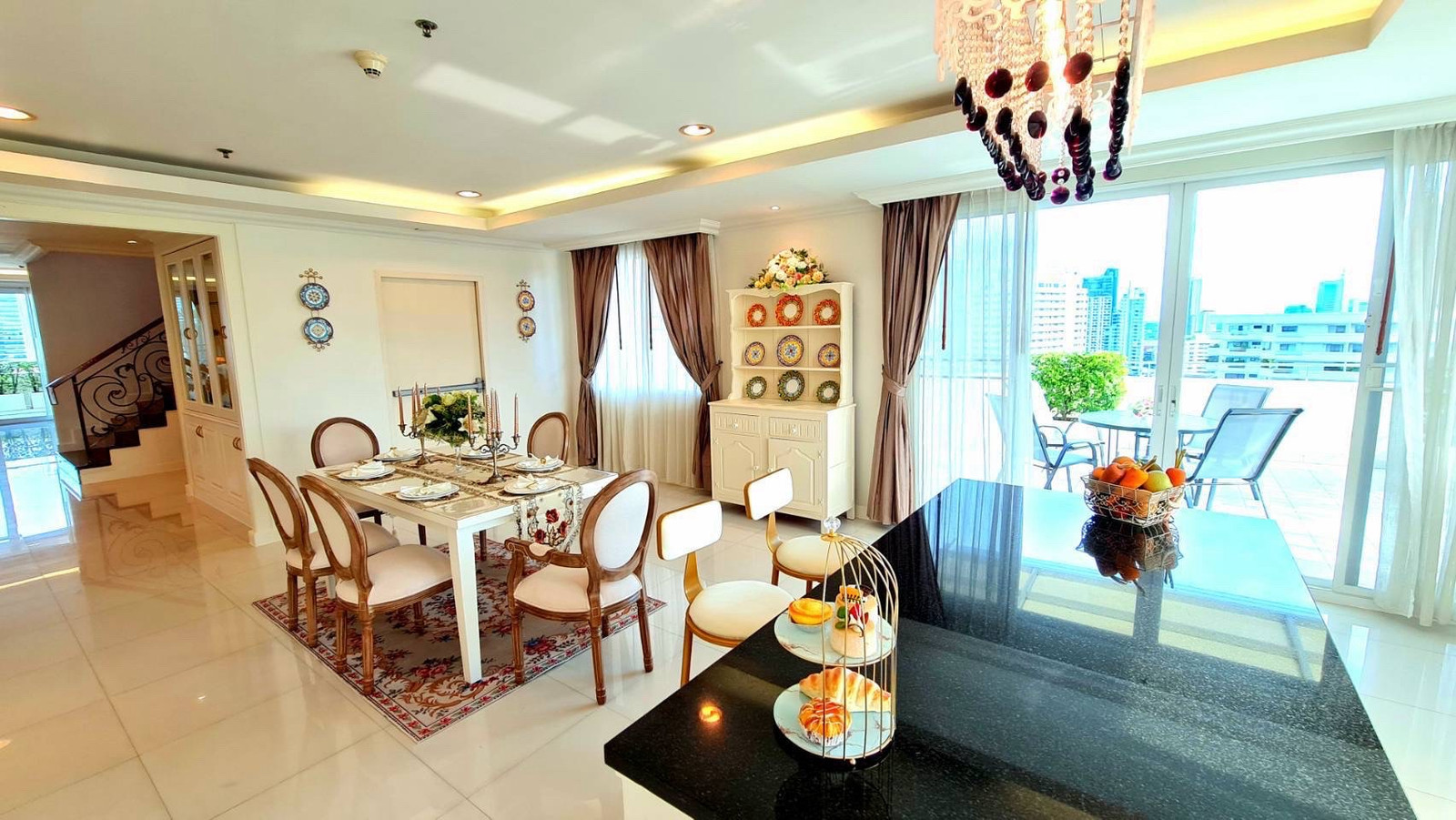 Piyathip Place Duplex Penthouse 4 Bed 5 Bath 800sqm 22 fl – รูปที่ 3