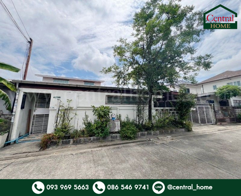 บ้านเดี่ยว ชั้นเดียว ติวานนท์ 25 แยก 4  ใกล้ MRT บางกระสอ พร้อมอยู่ ราคาถูก