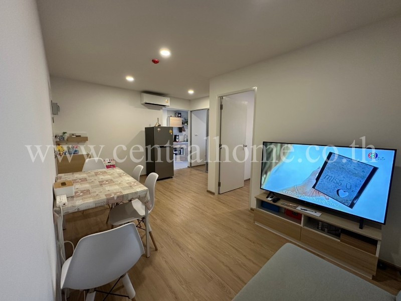 คอนโด เสนาคิทท์ บีทีเอส สะพานใหม่ ห้องริม วิวสระว่ายน้ำ – รูปที่ 2