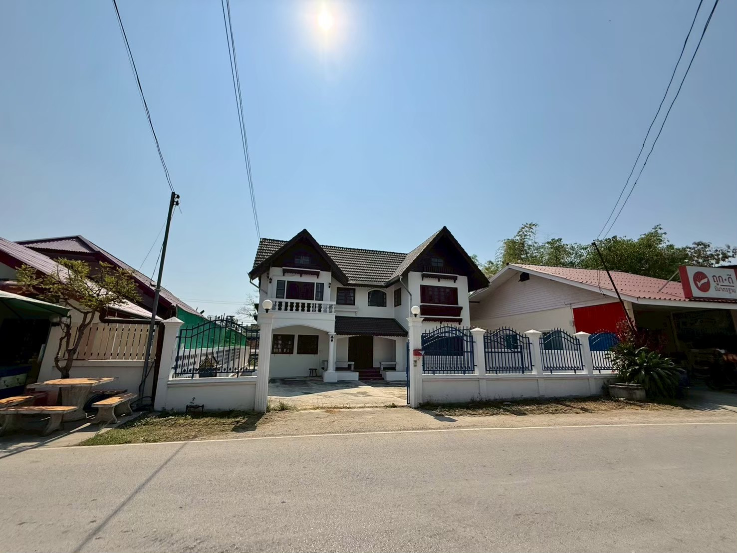 บ้านเดี๋ยว 2 ชั้น ริมเหนือ แม่ริม เชียงใหม่ หลังบ้านติดน้ำแม่ริม – รูปที่ 4