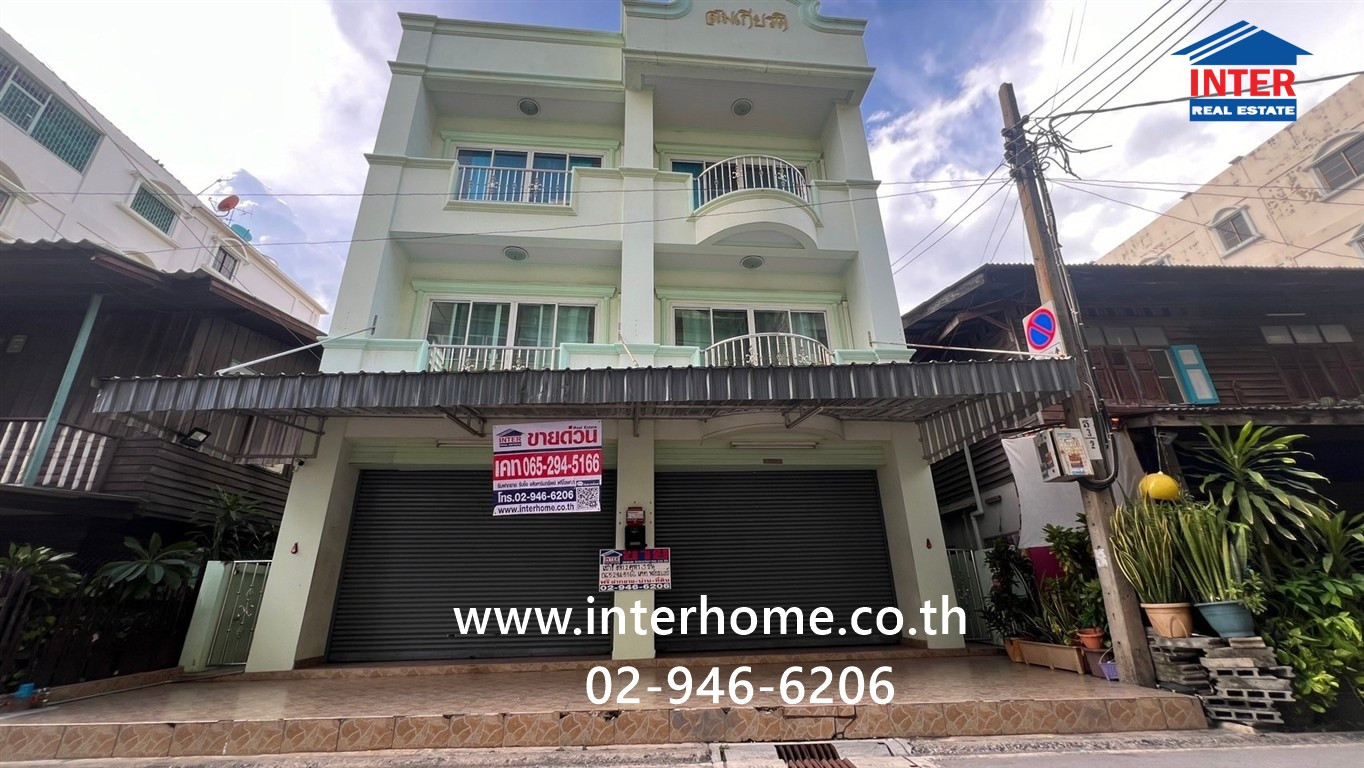 อาคารพาณิชย์ 3 ชั้น 79 ตร.ว. อาคารพาณิชย์ + บ้านเช่า ใกล้โรงพยาบาลวิชัยเวช แยกไฟฉาย ซอยจรัญสนิทวงศ์33 ถนนจรัญสนิทวงศ์ ถนนพรานนก เขตบางกอกน้อย กรุงเทพมหานคร 