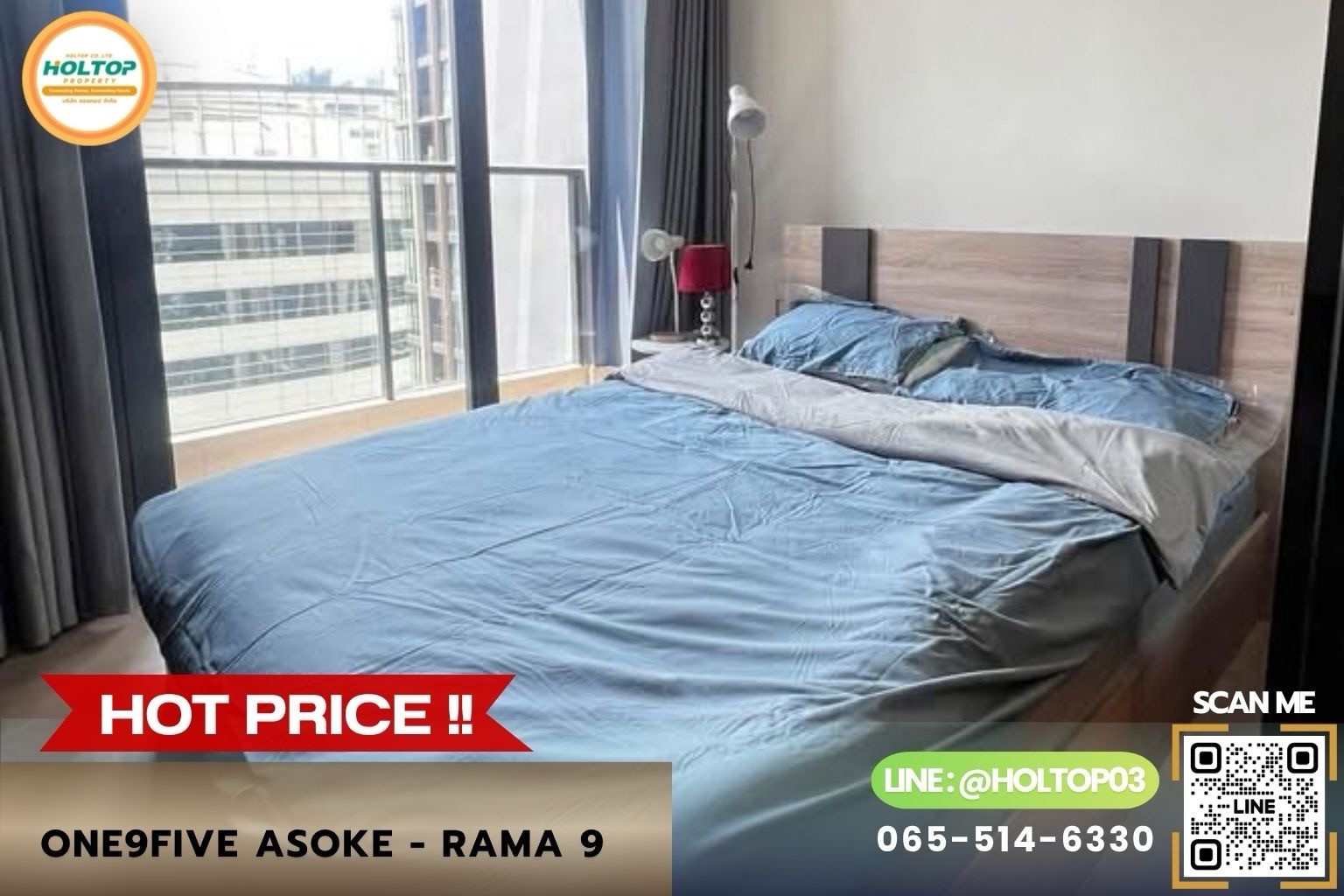 #Z6510 Condo for rent One9Five Asoke - Rama 9 #Z6510 Condo for rent One9Five Asoke - Rama 9