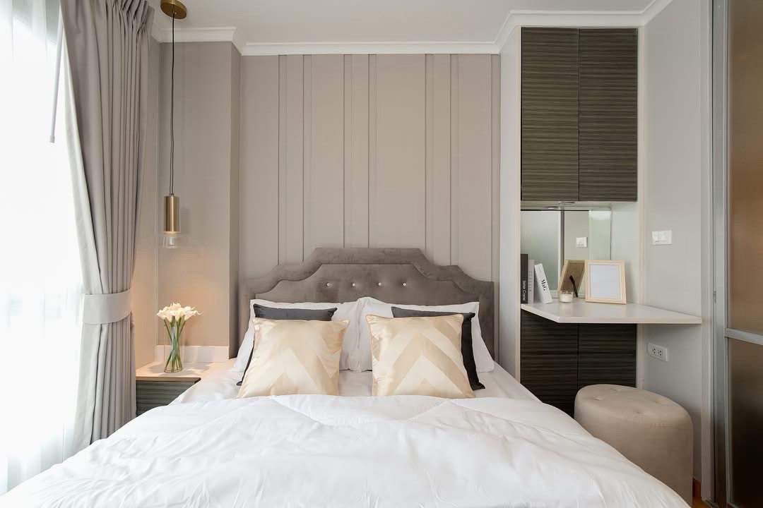 🔥For sale🔥 Lumpini Place Ratchayothin, next to BTS Ratchayothin, can walk up to the station, airy view room, perfect functions, fully furnished, ready to move in, make an appointment to view ✅ Line : @livingperfect