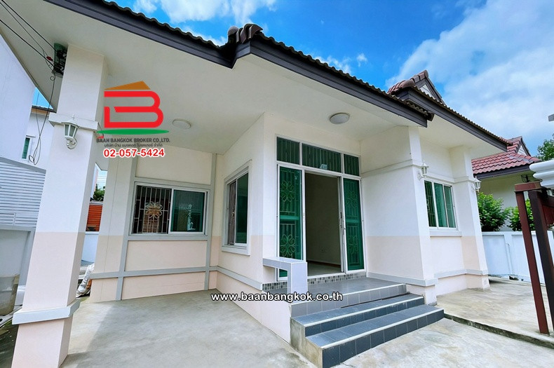 บ้านเดี่ยว ชั้นเดียว เนื้อที่ 56.2 ตร.ว. หมู่บ้านยิ่งรวย 9 ถนนโรจนะ ตำบลลำตาเสา อำเภอวังน้อย พระนครศรีอยุธยา – รูปที่ 2