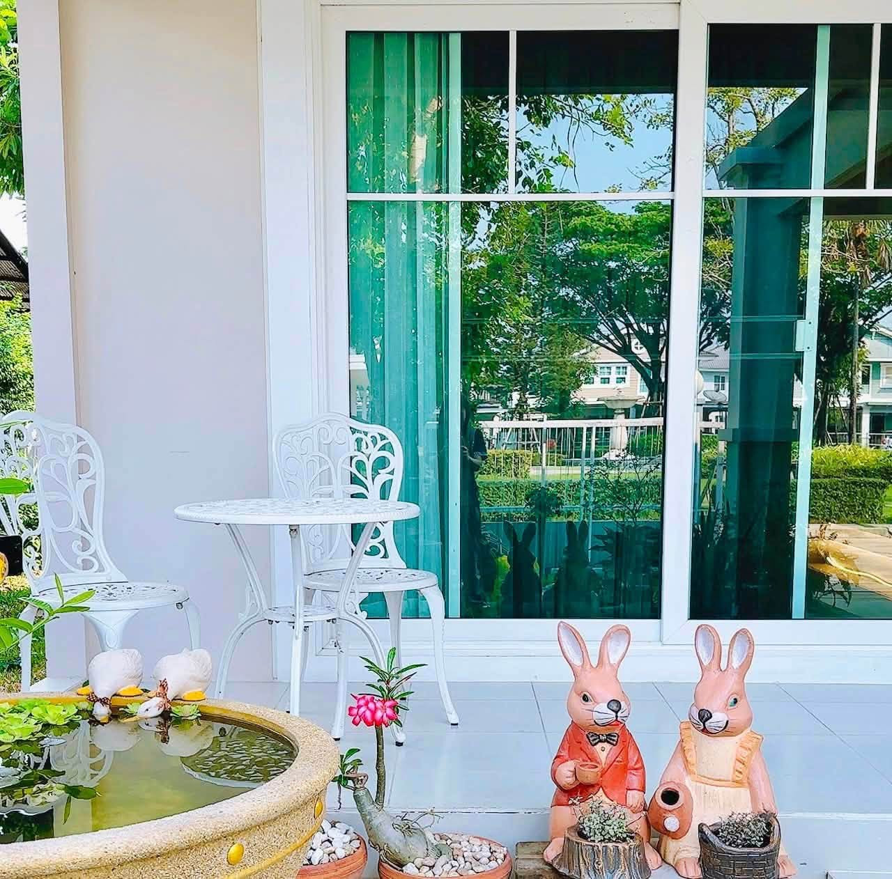 ชัยพฤกษ์ ศรีนครินทร์ บ้านเดี่ยว ที่ดินเเปลงใหญ่ วิวสวน ให้เช่า พร้อมอยู่  – รูปที่ 2