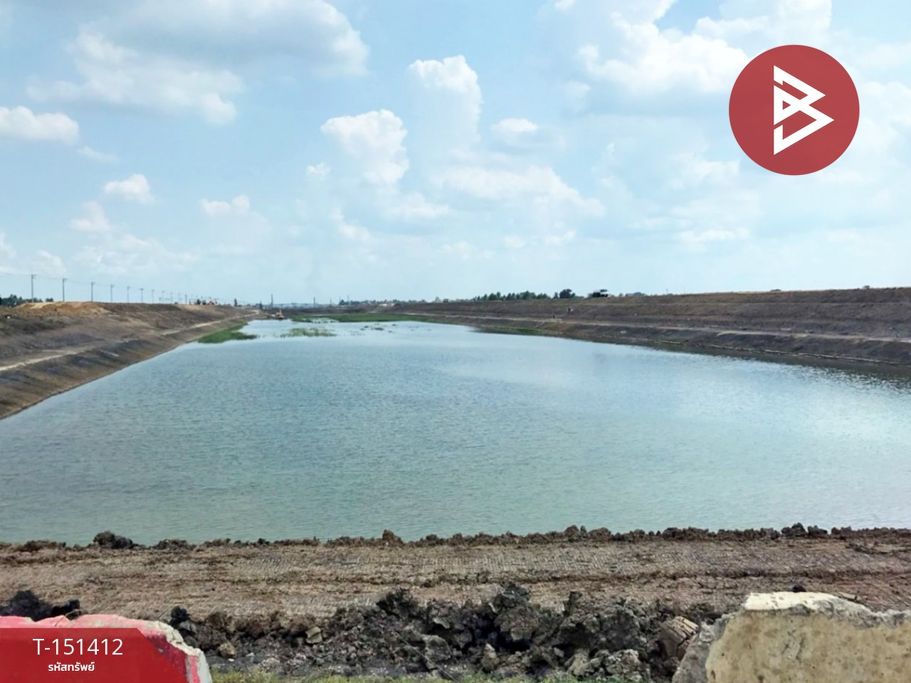 Land for sale, area 12 rai 2 ngan 74.2 square wah, Bang Ban, Phra Nakhon Si Ayutthaya. – รูปที่ 3
