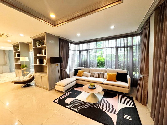 [ให้เช่า] หมู่บ้าน ลัดดารมย์ ชัยพฤกษ์ - แจ้งวัฒนะ / 4 ห้องนอน 4 ห้องน้ำ / 100 ตรว. 380 ตรม. **45,000** บ้านเดี่ยวหลังใหญ่ตกแต่งสวย เฟอร์นิเจอร์และเครื่องใช้ไฟฟ้าครบชุด เดินทางสะดวก พร้อมเข้าอยู่ ใกล้โรงเรียนเด่นหล้าบริติช – รูปที่ 2