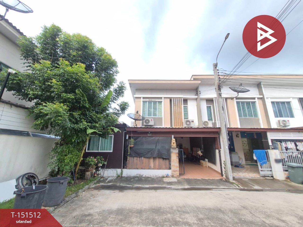 Townhouse for sale Pruksa Ville Village 66/1 Bangna-Namdaeng, Bang Phli, Samut Prakan