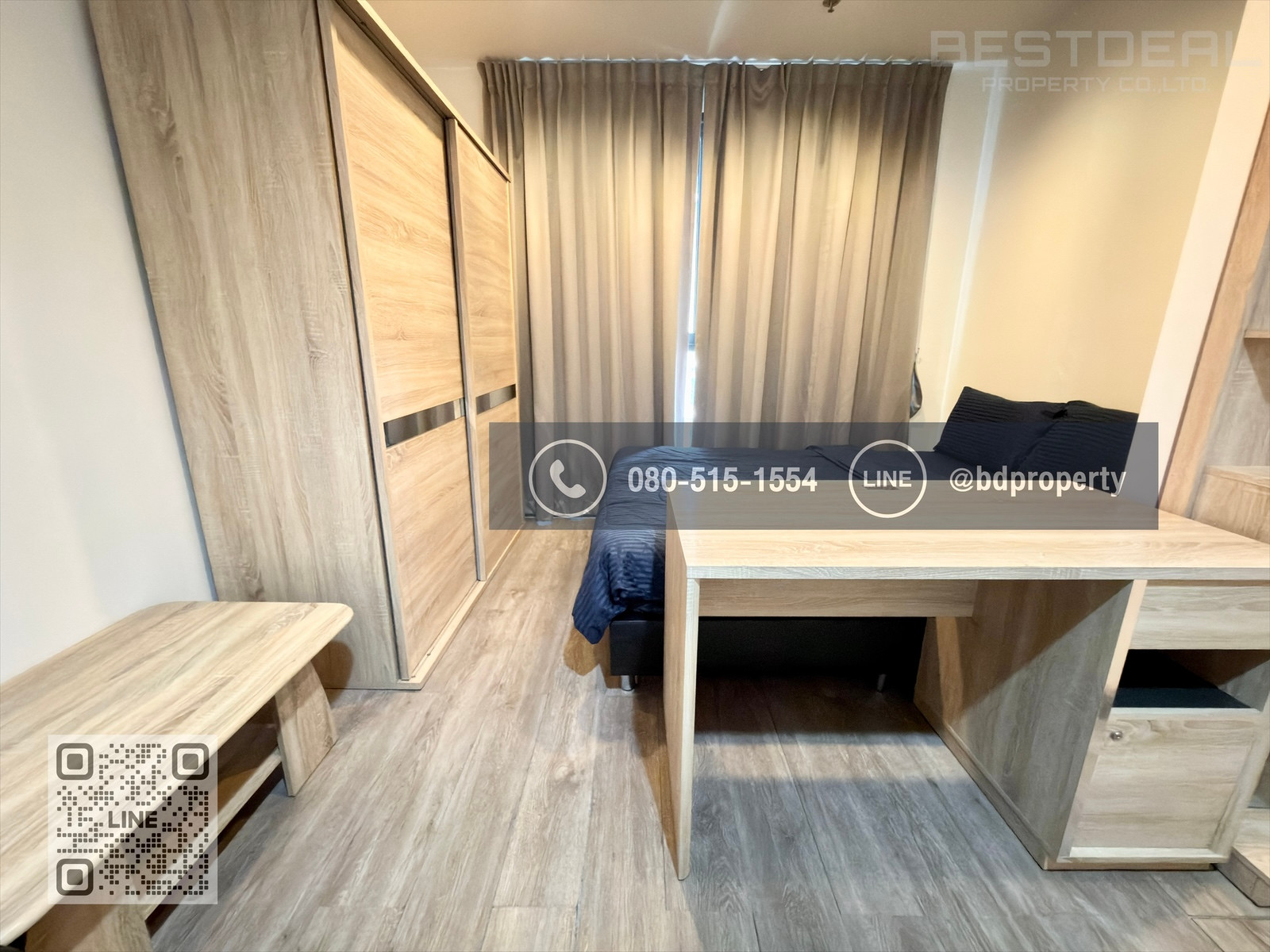 Bestdeal  FOR RENT Studio 22 sqm. Rental 13,000 THB /month CONDO “IDEO MOBI RAMA 9” Near Phraram Kao 9 MRT Station 80 meters.