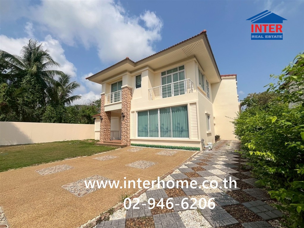 บ้านเดี่ยว 2 ชั้น 110 ตร.ว. หมู่บ้านเดอะวอเตอร์ เฮ้าส์ ซอยกาญจนาภิเษกซอย5 ถนนกาญจนาภิเษก ถนนเพชรเกษม เขตบางแค กรุงเทพมหานคร  – รูปที่ 3