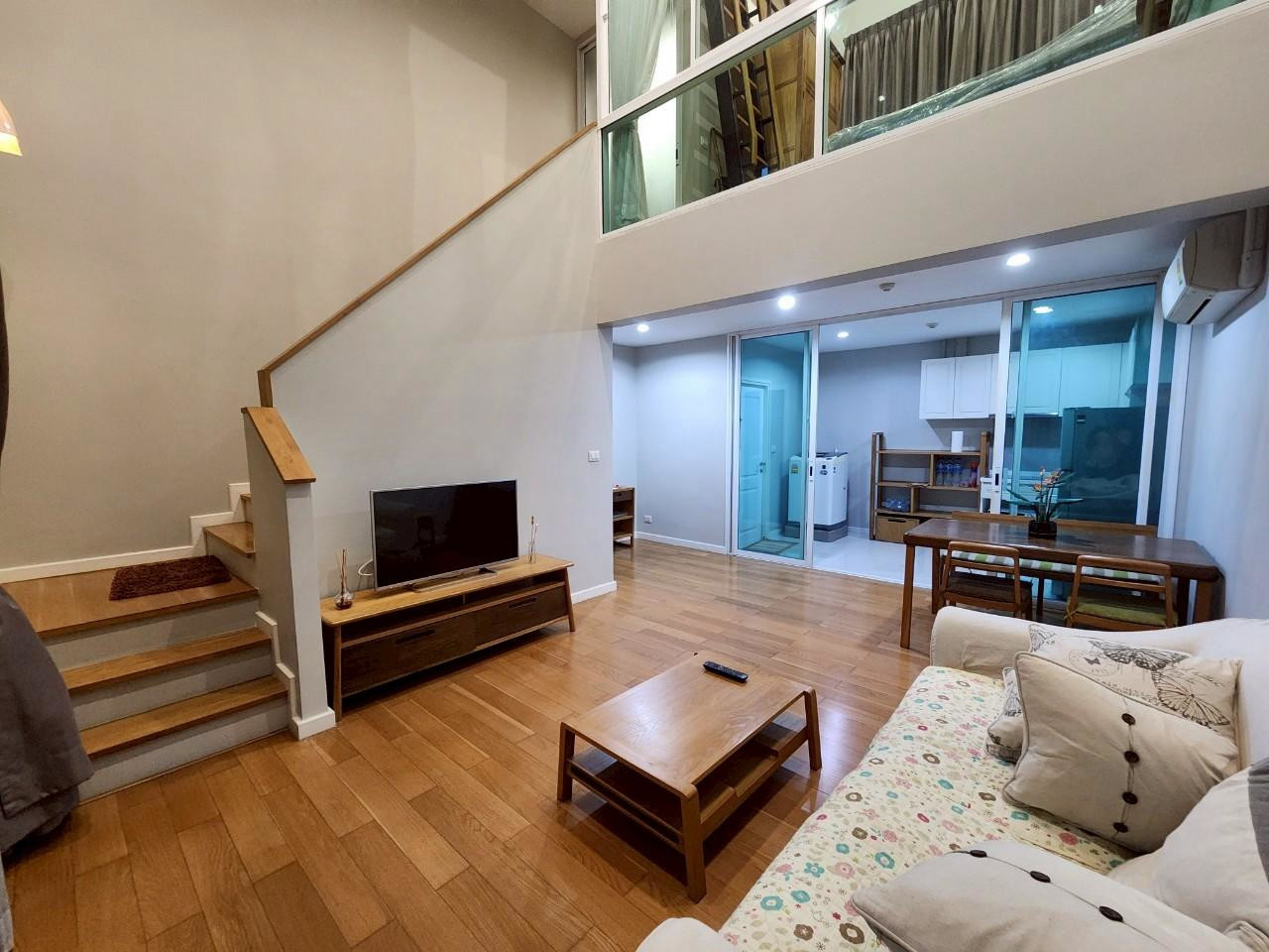 ให้เช่า Condolette Dwell Sukhumvit 26 ชั้น 1 ห้อง Duplex 1 ห้องนอน Pool Access ใกล้ BTS พร้อมพงษ์ – รูปที่ 3