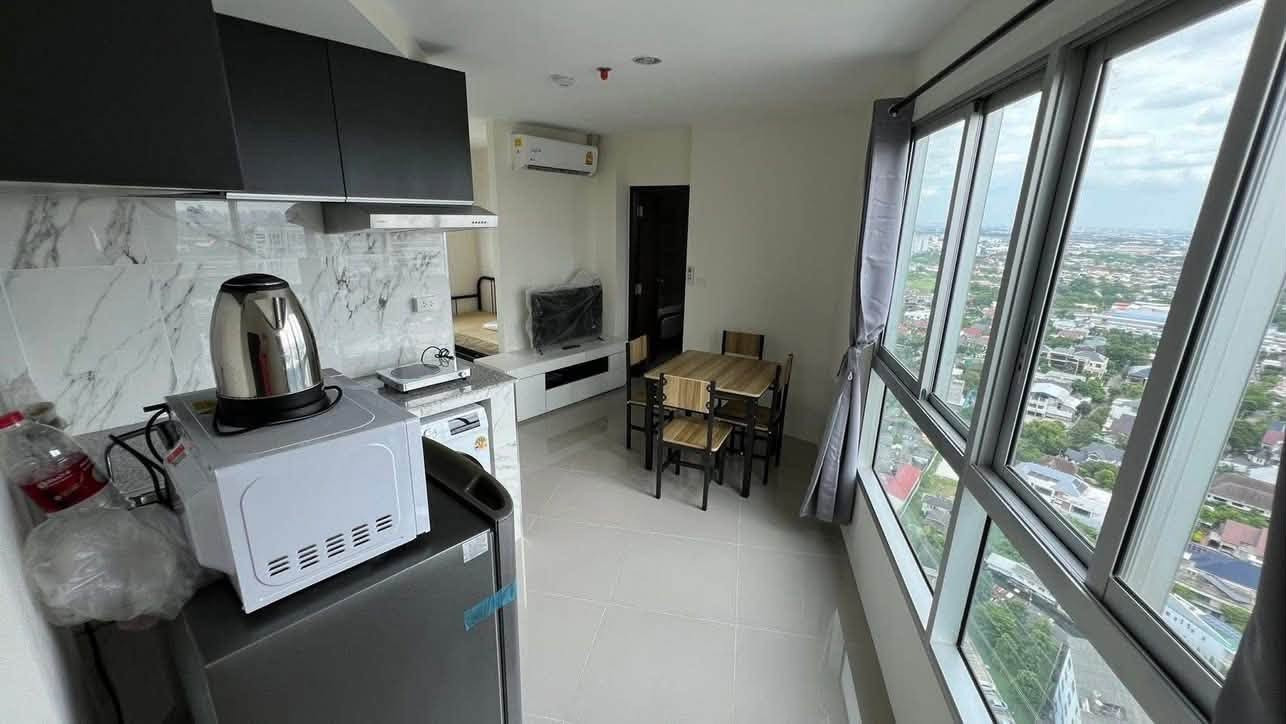 🏡 ให้เช่า อัสสกาญจน์เพลส ศรีนครินทร์ 2 ห้องนอน | 2 ห้องน้ำ | 42.79 ตร.ม. ✨ ห้องมุม | ชั้น 35 | วิวสูง