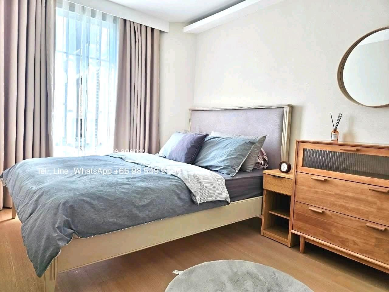 Condo Pet friendly for rent 🐈 1 bedroom 1 bathroom for 34 sq.m 6th floor. fully furnished and electrical appliances. To EmQuartier 1.1 Km. Rental Only for 24,000 / m. – รูปที่ 3