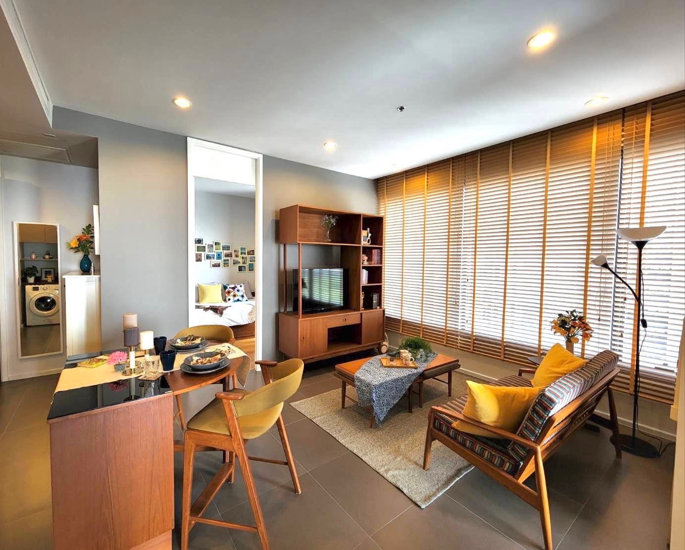 🔥Condo for rent, M Ladprao, pets allowed, 2 bedrooms, room ready to move in. Make an appointment to viewing 085-362-6455