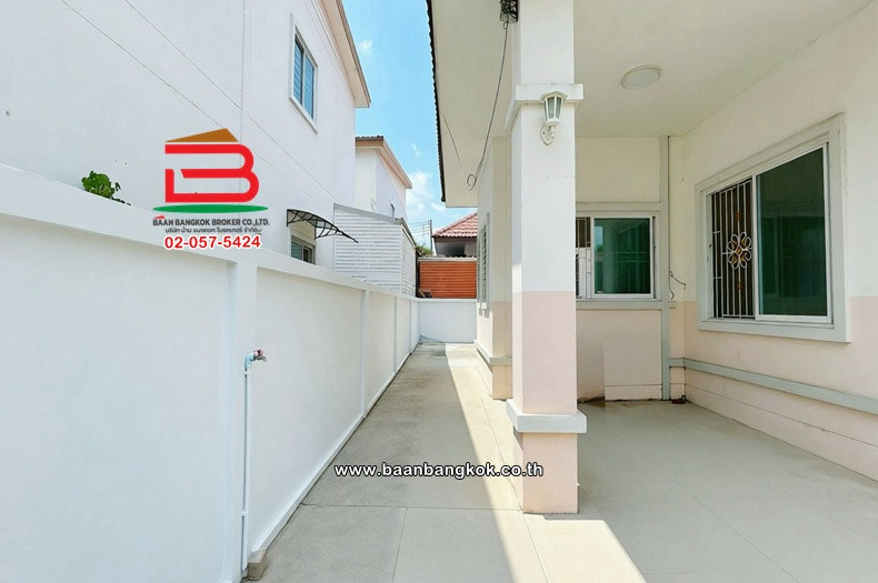 บ้านเดี่ยว ชั้นเดียว เนื้อที่ 56.2 ตร.ว. หมู่บ้านยิ่งรวย 9 ถนนโรจนะ ตำบลลำตาเสา อำเภอวังน้อย พระนครศรีอยุธยา – รูปที่ 4