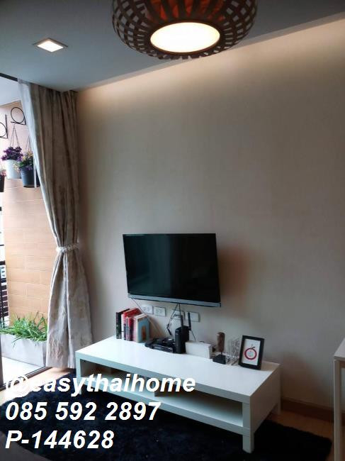 P-144628 🔥 คอนโดใกล้ BTS ช่องนนทรี ให้เช่า! Quad Sathon  1 นอน ชั้น 2 | Line@easythaihome 085-592-2897  – รูปที่ 2