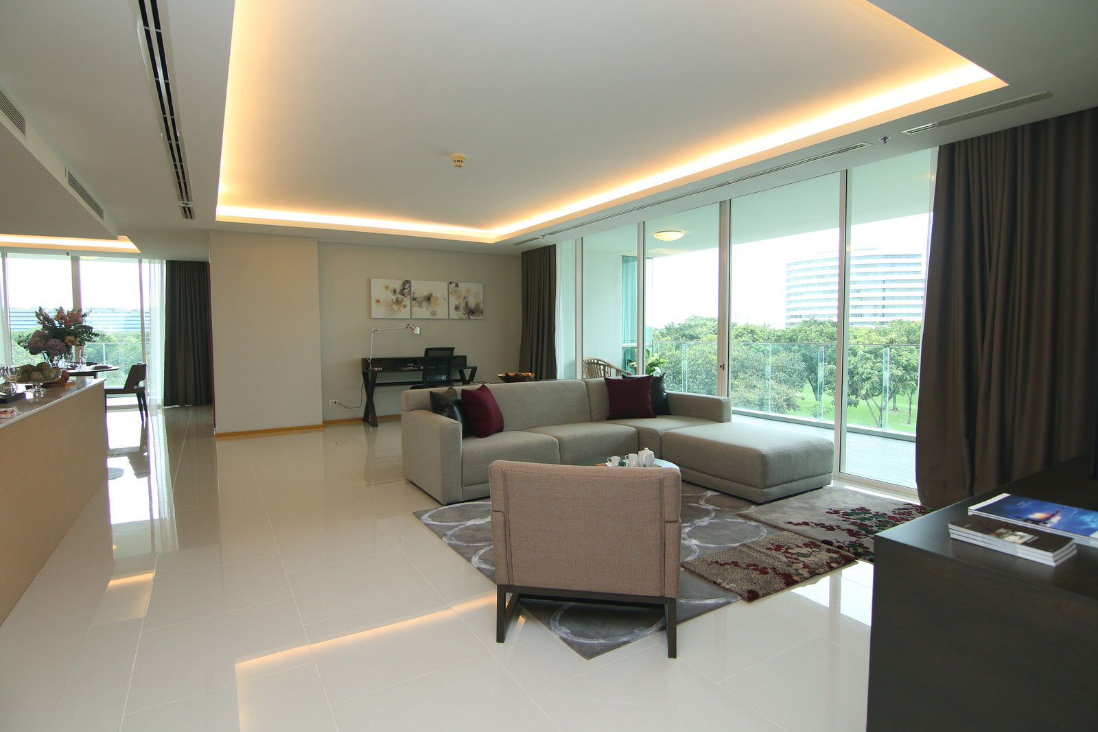 2 ห้องนอน 198 ตร.ม. วิวสนามกอล์ฟ | North Park Place | 70,000 บาท/เดือน (พร้อมบริการทำความสะอาดทุก 2 สัปดาห์) – รูปที่ 3