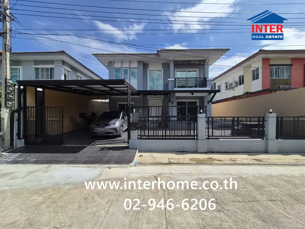 บ้านเดี่ยว 2 ชั้น 50.6 ตร.ว. หมู่บ้านพฤกษาวิลเลจ7 ประชาอุทิศ90 ใกล้สำนักงานขนส่งสาขาพระสมุทรเจดีย์ ซอยประชาสามัคคี พระสมุทรเจดีย์ สมุทรปราการ  – รูปที่ 2