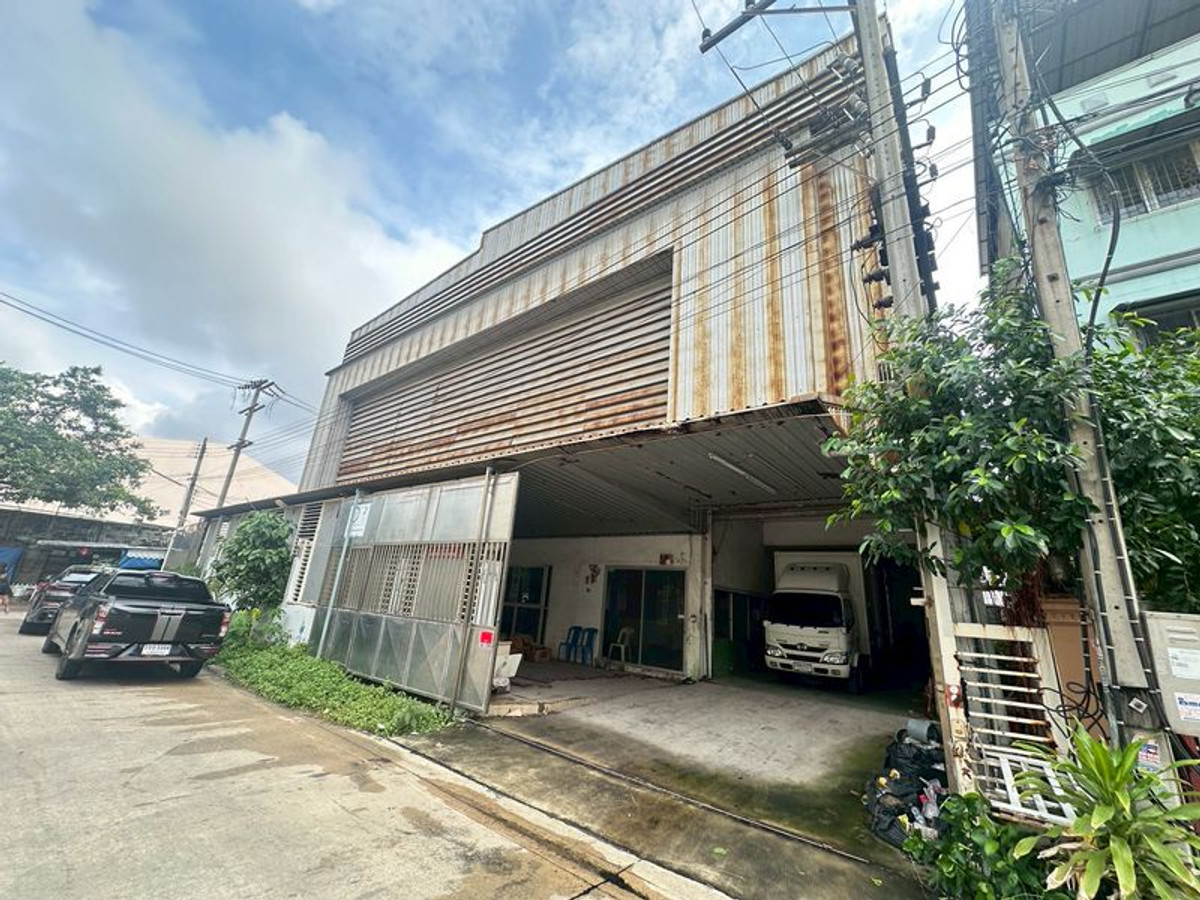 ที่ดินพระราม 2 พร้อมโรงงาน และออฟฟิศ รถบรรทุกเข้าออกสะดวก ทำเลดี เข้าได้ 2 ทาง – รูปที่ 2