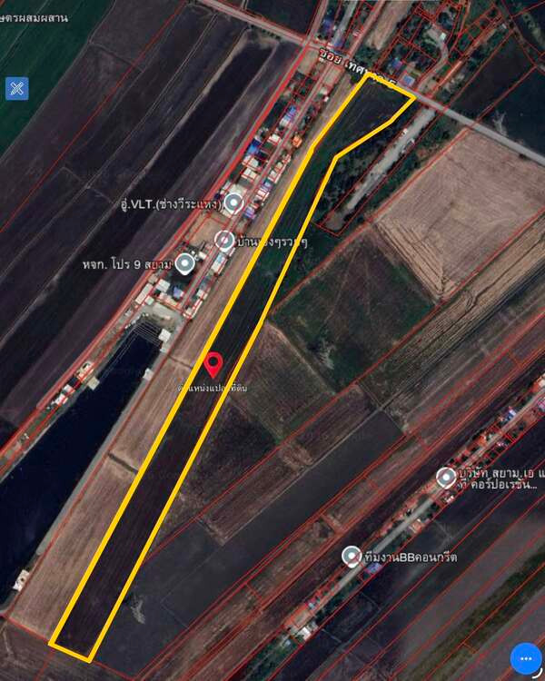 Empty land for sale Lat Lum Kaeo District, Pathum Thani, 26-2-57 rai, near Rahaeng 100 Year Market, entering from Pathum Thani-Bang Len Road, Route 346, only 3 km. – รูปที่ 3