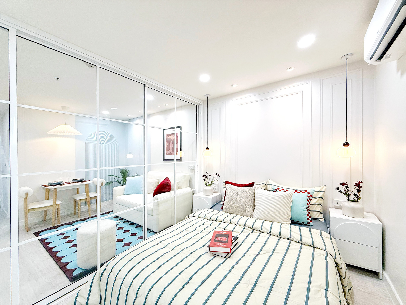 Beautiful room, fully furnished, near Prachachuen area, cute price, around a million, installments starting at 4,xxx baht.