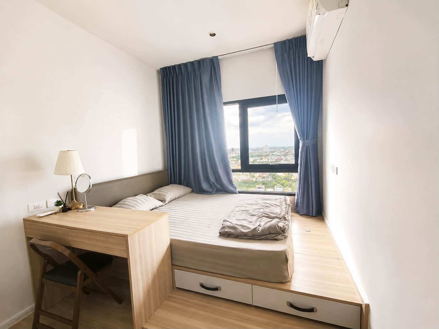 🏙️ For rent Altitude Unicorn Talat Phlu ✨ Corner room, 25th floor | Open view | Full common areas | Ready to move in