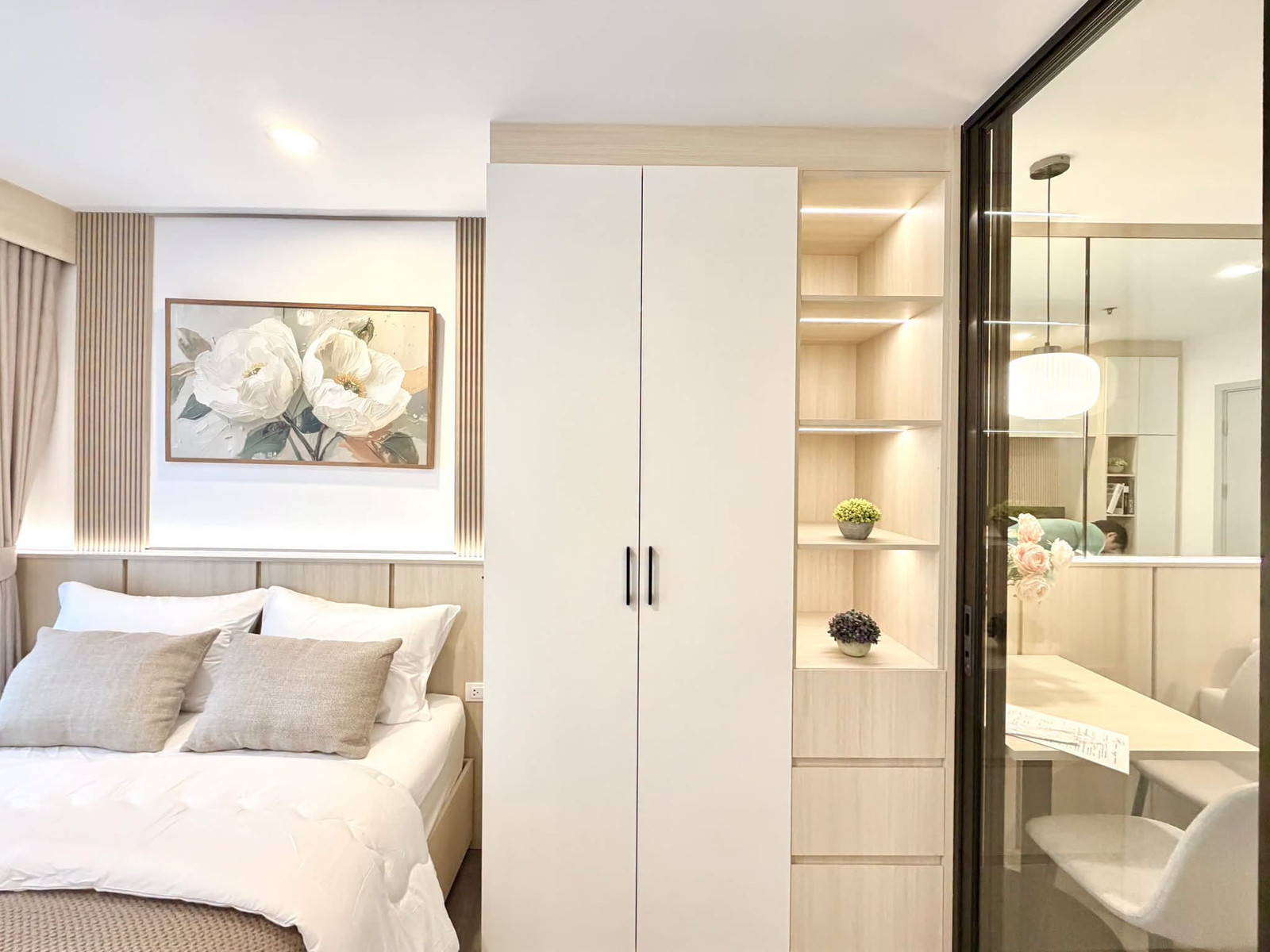 ให้เช่า ห้องมือ 1 Regent Home Wutthakat - บิ้วอินสวยตรงปก แอร์ 2 เครื่อง , เหมือนอยู่โรงแรม 5 ดาว 🚄 BTS วุฒากาศ 180 เมตร – รูปที่ 2