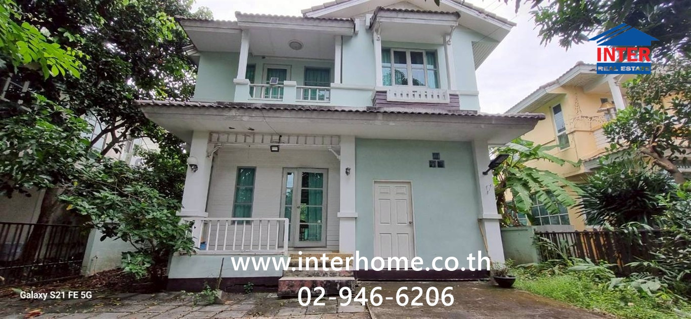 บ้านเดี่ยว 2 ชั้น 66.8 ตร.ว. หมู่บ้านชัยพฤกษ์1ลาดกระบัง ซอยคุ้มเกล้า7 ถนนคุ้มเกล้า ถนนสุวินทวงศ์ ถนนเจ้าคุณทหาร เขตลาดกระบัง กรุงเทพมหานคร 