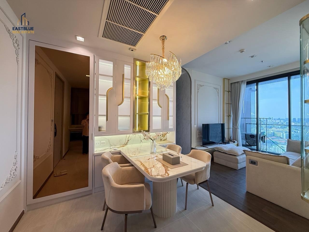 ***พร้อมเข้าอยู่**** Urgent For Rent | Condo The Address Siam Ratchatewi (Ready To Move) | Brand New Unit | Corner Room!!  | K.Chaem 099-620-2888