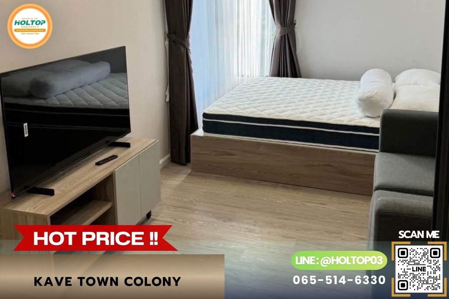 #Z6509 ให้เช่าคอนโด Kave Town Colony #Z6509 ให้เช่าคอนโด Kave Town Colony