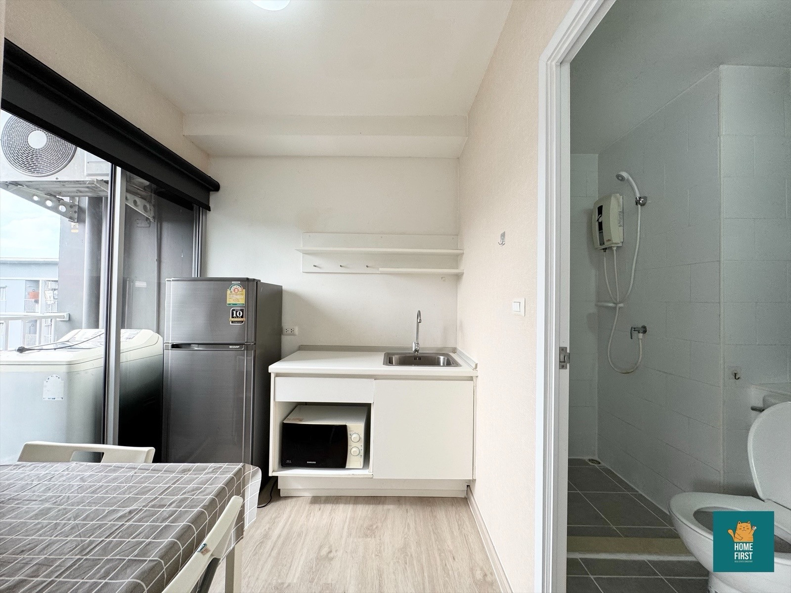 Plum Condo Park รังสิต เฟส 2 เฟอร์ครบ 23 ตรม. 7,000 บาท – รูปที่ 4