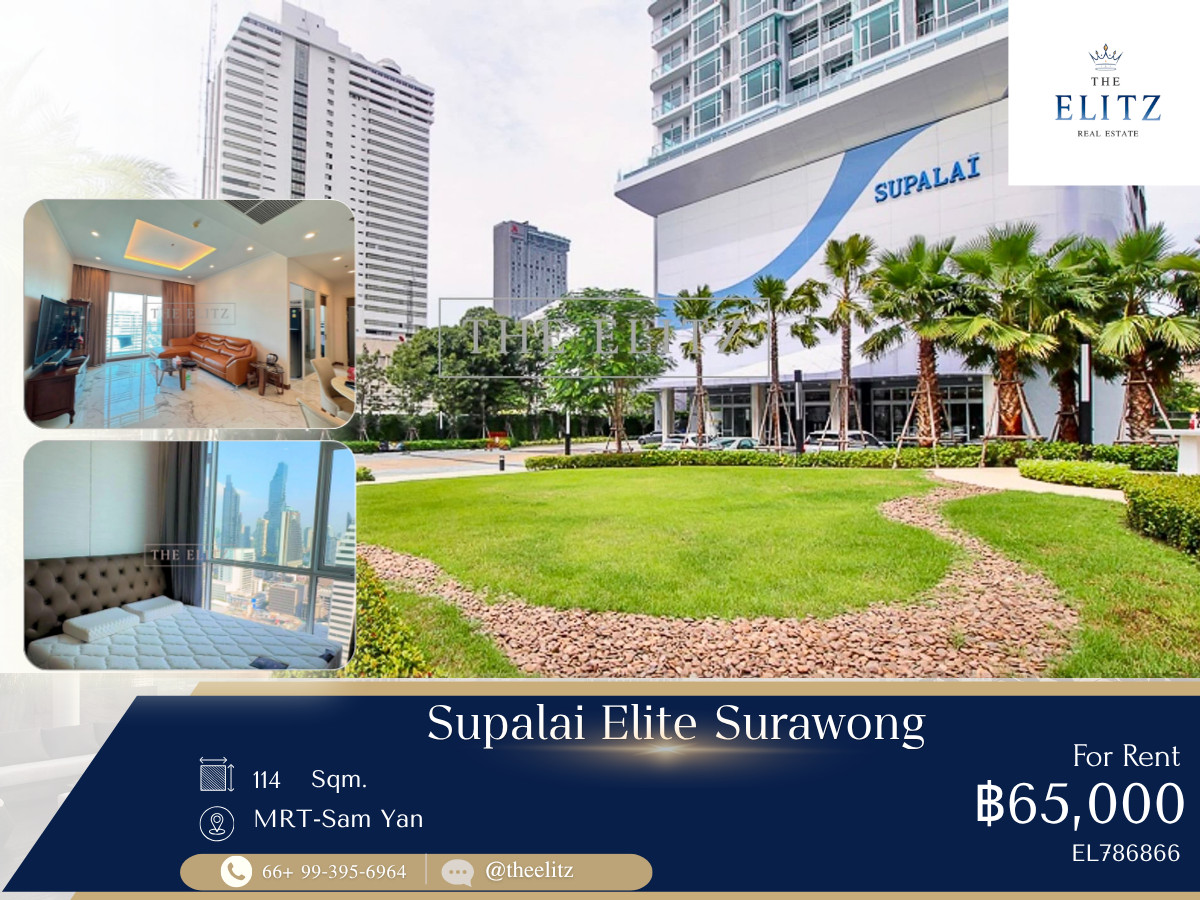 ✨Rare 3-Bedroom Unit | Best Panoramic View in the Building | Prime Surawong CBD Location✨ ✨Rare 3-Bedroom Unit | Best Panoramic View in the Building | Prime Surawong CBD Location✨