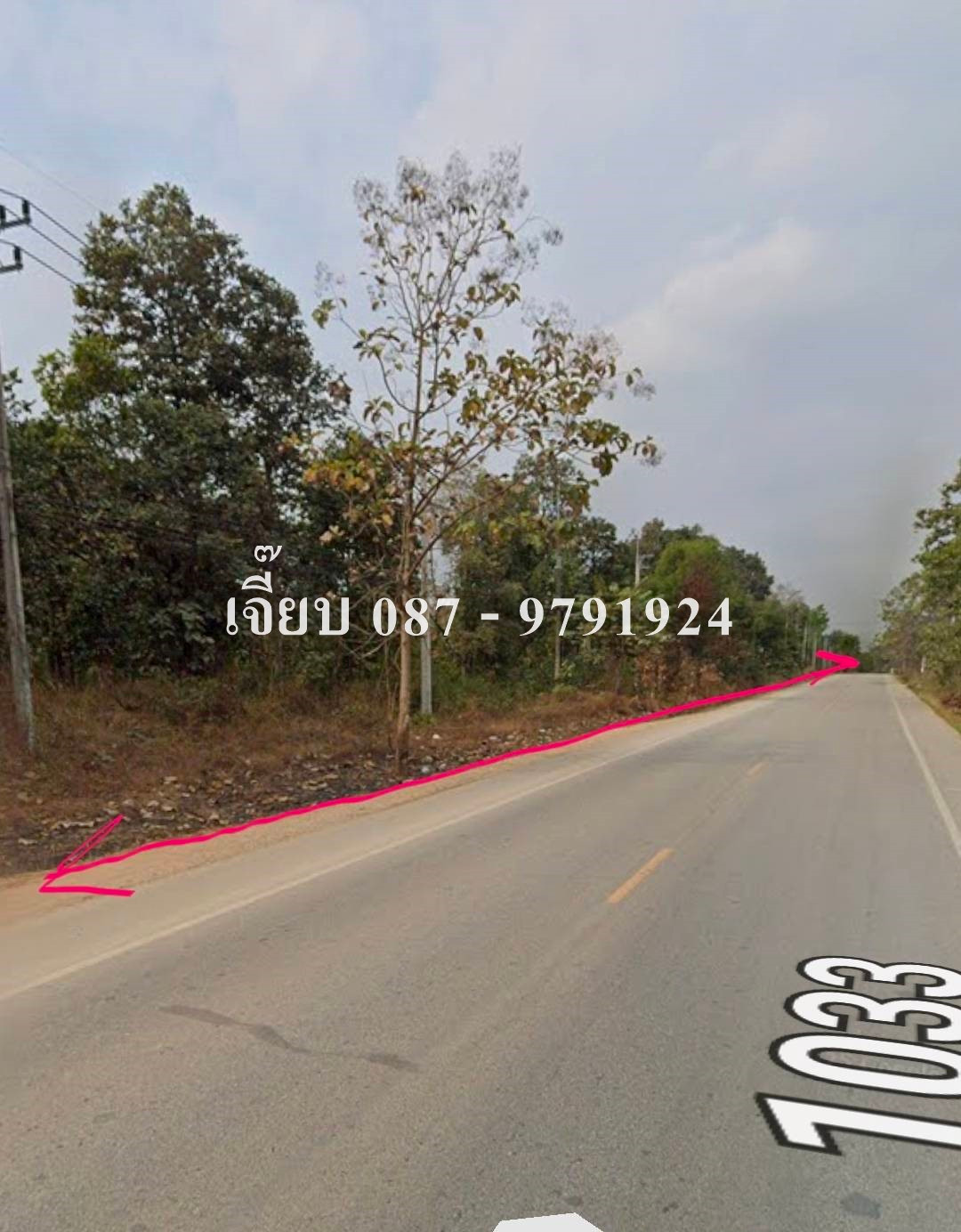 Land for sale in Lamphun, 15 rai, next to Road 1033, Mueang Chi, near Sahapat Group, 8.8 million. – รูปที่ 2