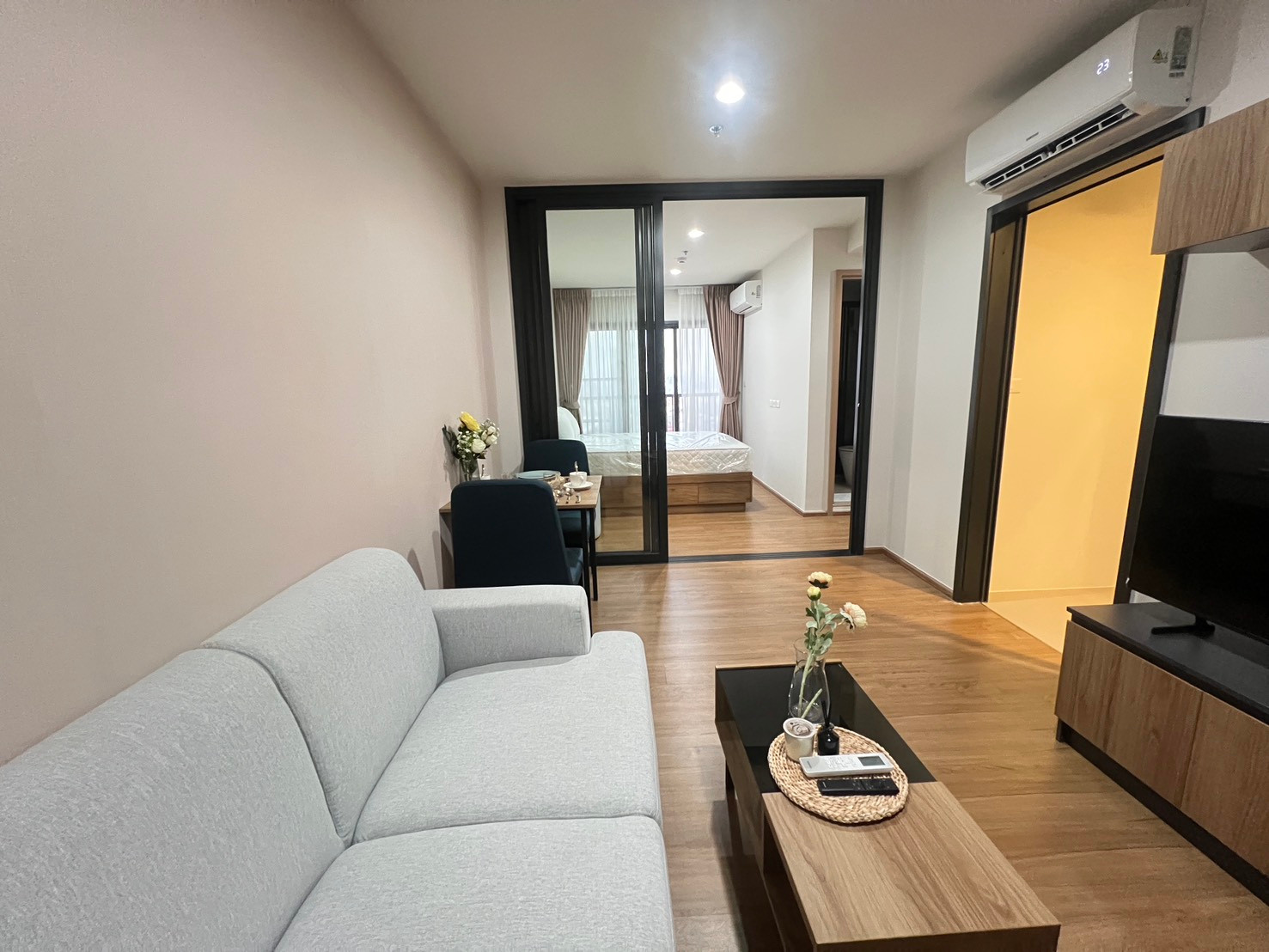 🌿 The Line Vibe 🌿 ห้องสวย น่าอยู่ 🛏 1 ห้องนอน 36.9 ตร.ม. ใกล้ BTS ห้าแยกลาดพร้าว – รูปที่ 4