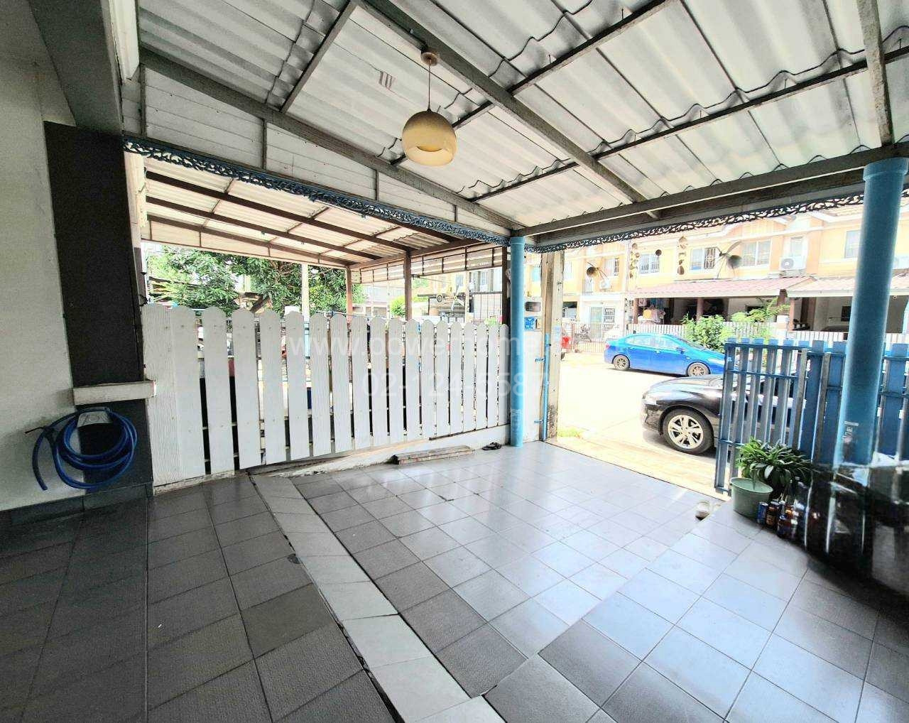 2-story townhouse, Pruksa Village 57, wide road, potential location on the Rangsit-Lam Luk Ka-Khlong 3 zone, near the BTS Green Line, Khu Khot Station. – รูปที่ 4