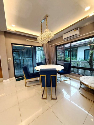 [ให้เช่า] หมู่บ้าน มัณฑนา พระราม 2 - เทียนทะเล / 4 ห้องนอน 3 ห้องน้ำ / 100 ตรว. 280 ตรม. **60,000** บ้านเดี่ยวหลังใหญ่ ตกแต่งสวยหรู เฟอร์นิเจอร์และเครื่องใช้ไฟฟ้าครบชุด ให้เช่าราคาพิเศษ เดินทางสะดวก พร้อมเข้าอยู่ ใกล้ห้างเซนทรัลพลาซ่าพระราม 2 – รูปที่ 3