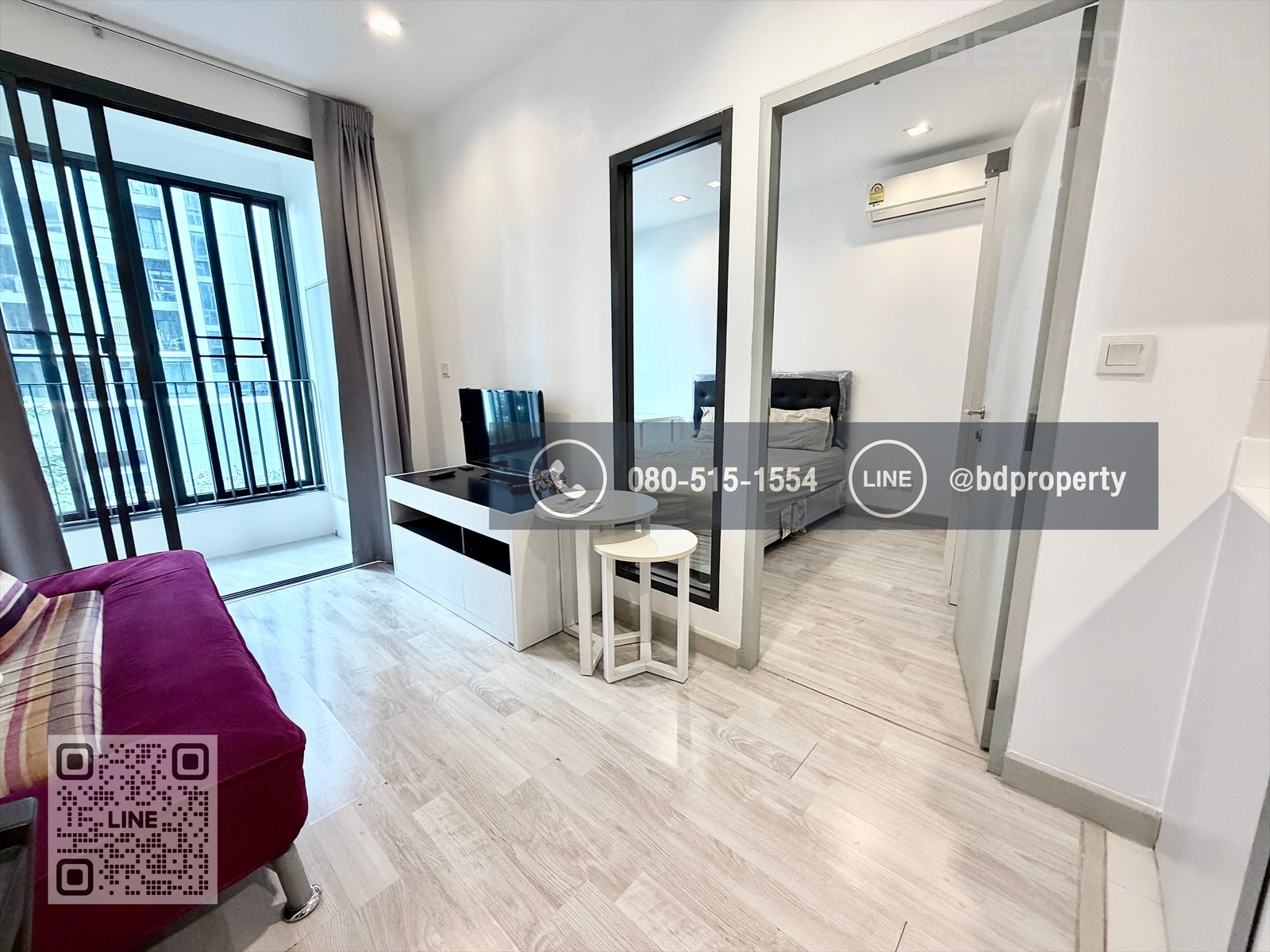 Bestdeal ให้เช่า 1 ห้องนอน 31ตรม.ราคา15,000/เดือนเท่านั้น เฟอร์นิเจอร์และเครื่องใช้ไฟฟ้าครบ“IDEO MOBI RAMA 9” ใกล้MRT และ เซ็นทรัลพระราม 9 เพียง 80 ม. – รูปที่ 3