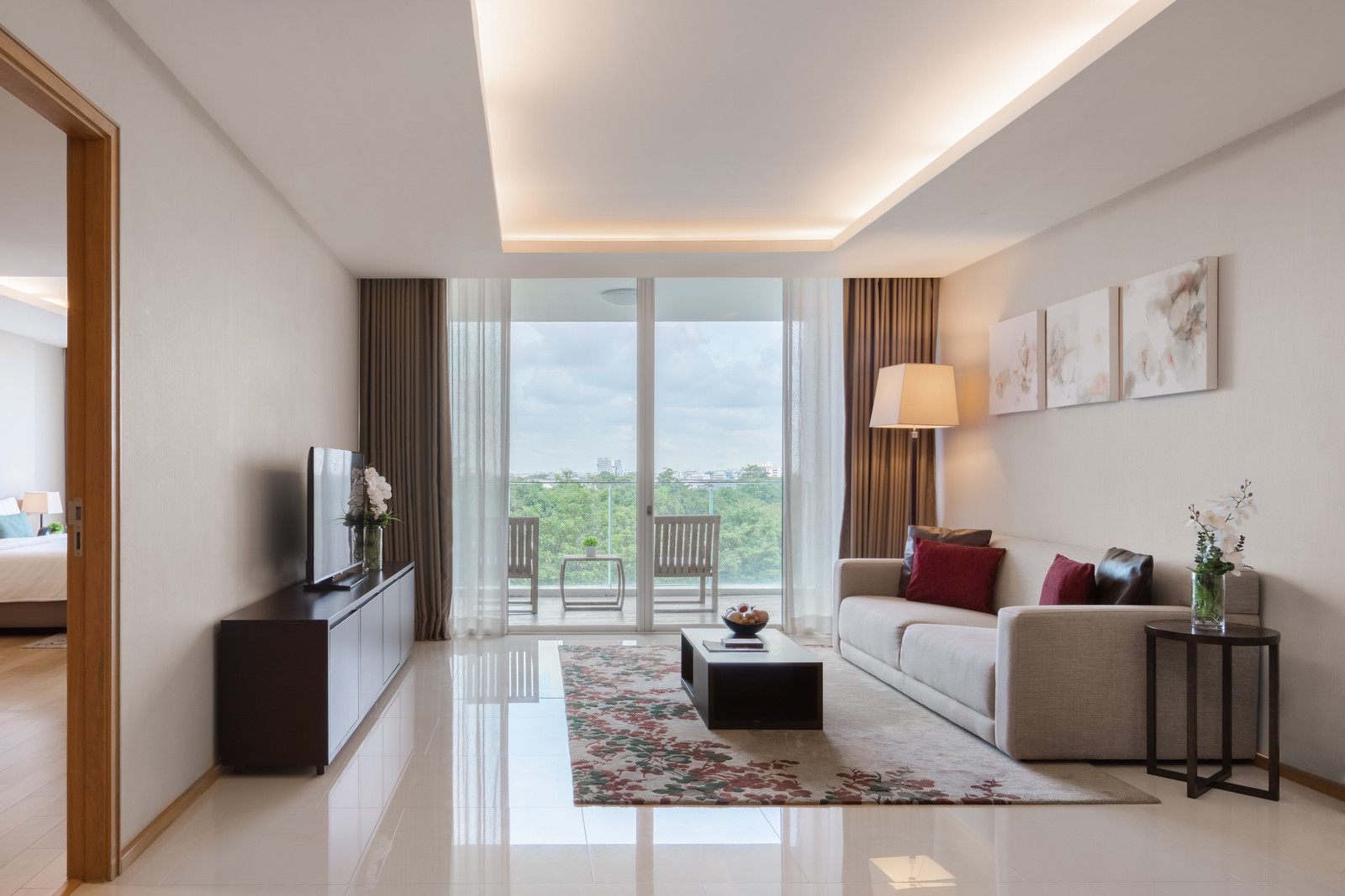  ห้องใหญ่ 112 ตร.ม. วิวสนามกอล์ฟ | North Park Place | 40,000 บาท/เดือน (พร้อมบริการทำความสะอาดทุก 2 สัปดาห์)