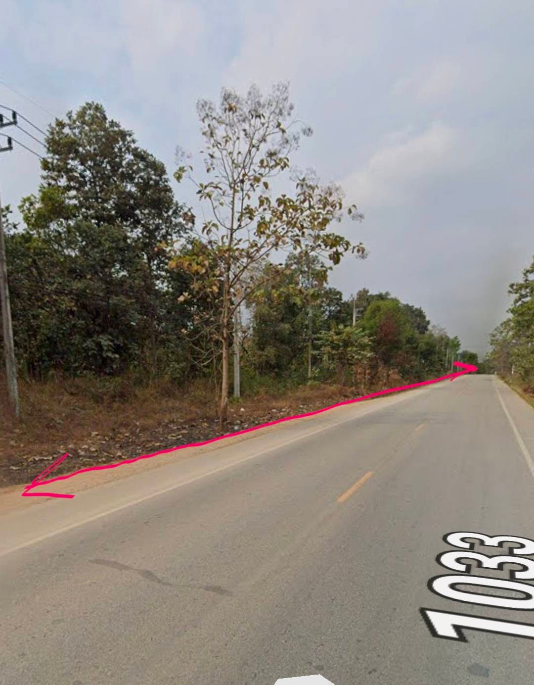 Land for sale in Lamphun, 15 rai, next to Road 1033, Mueang Chi, near Sahapat Group, 8.8 million. – รูปที่ 3