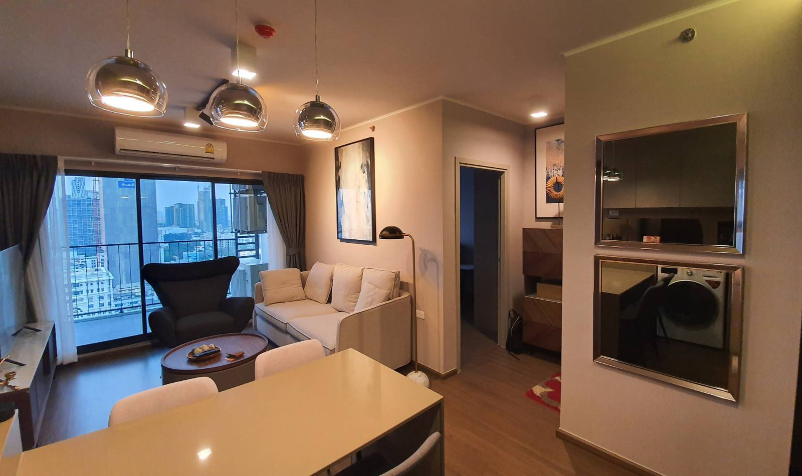 SVR-634 ให้เช่าคอนโด IDEO Sukhumvit 93 ขนาด 60 ตรม. 2 ห้องนอน 2 ห้องน้ำ ชั้น 22 ตึก A BTSบางจาก  – รูปที่ 2