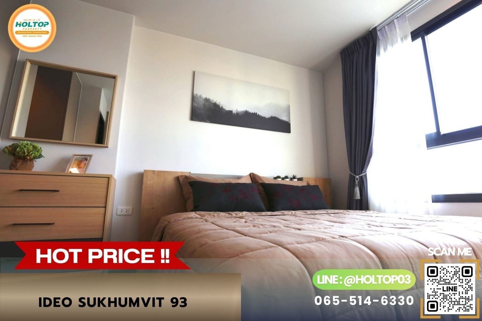 #Z6500 Condo for rent Ideo Sukhumvit 93 #Z6500 Condo for rent Ideo Sukhumvit 93