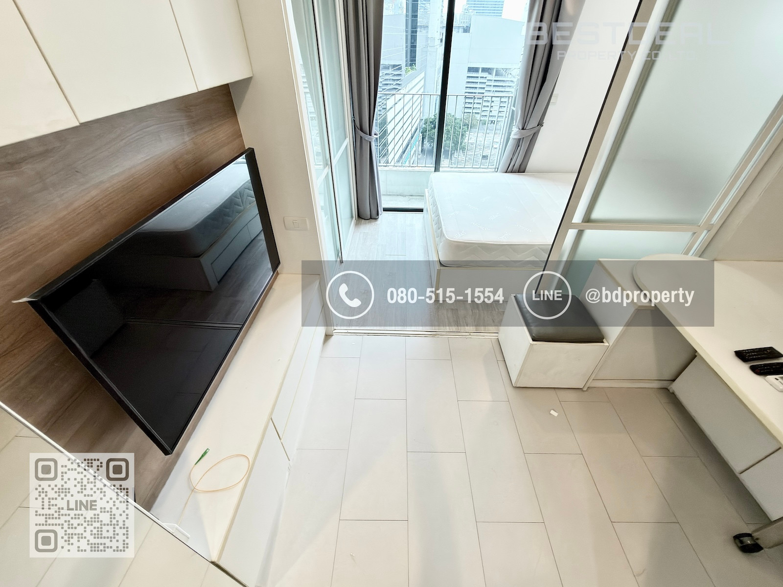 Bestdeal  FOR RENT Studio 22 sqm. Rental 13,000 THB /month CONDO “IDEO MOBI RAMA 9” Near Phraram Kao 9 MRT Station 80 meters. – รูปที่ 3