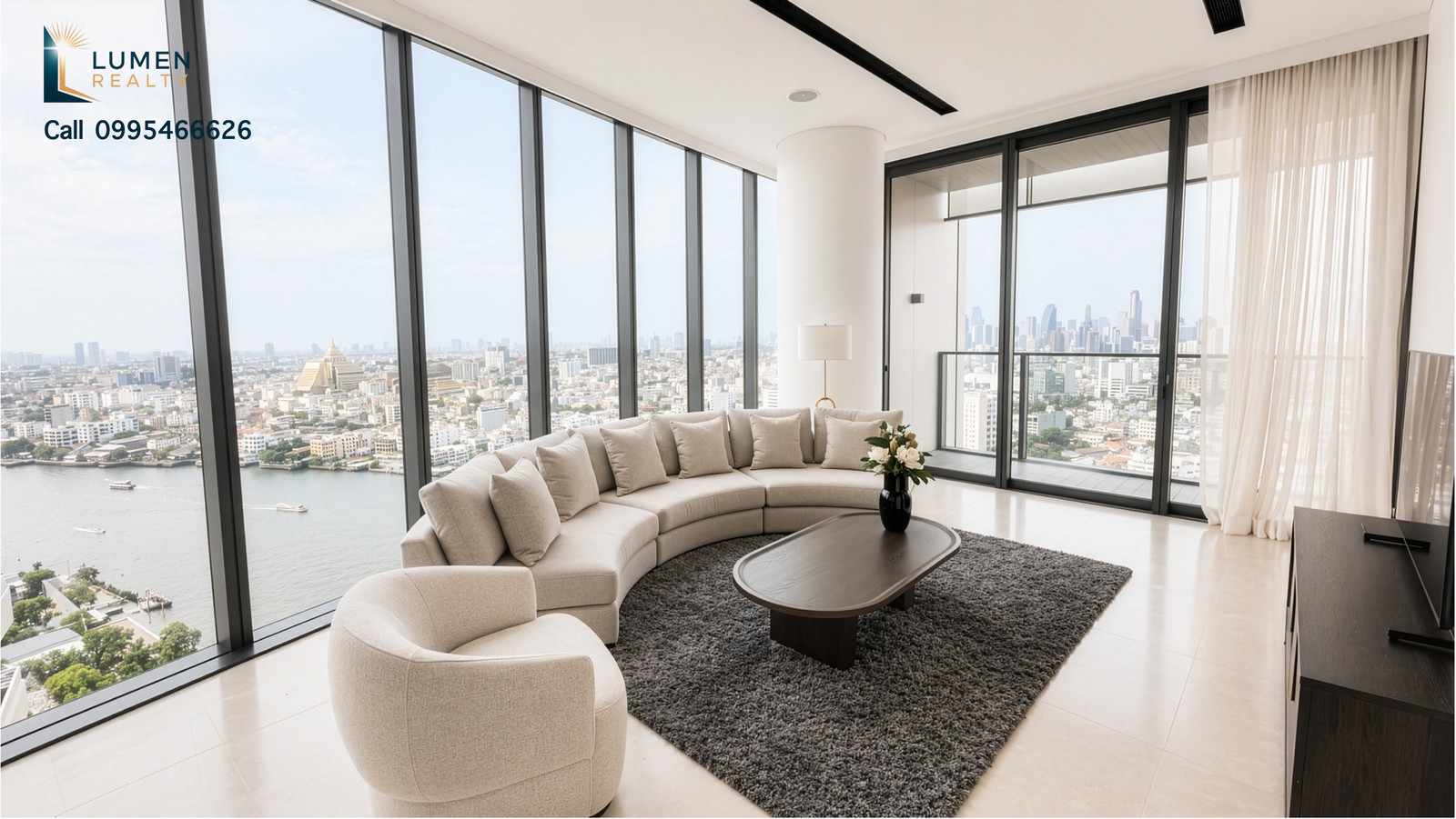 🌊 River-View 2-Bed, Floor 22, at Banyan Tree Residences Riverside — ฿190,000/Month 🌊 River-View 2-Bed, Floor 22, at Banyan Tree Residences Riverside — ฿190,000/Month