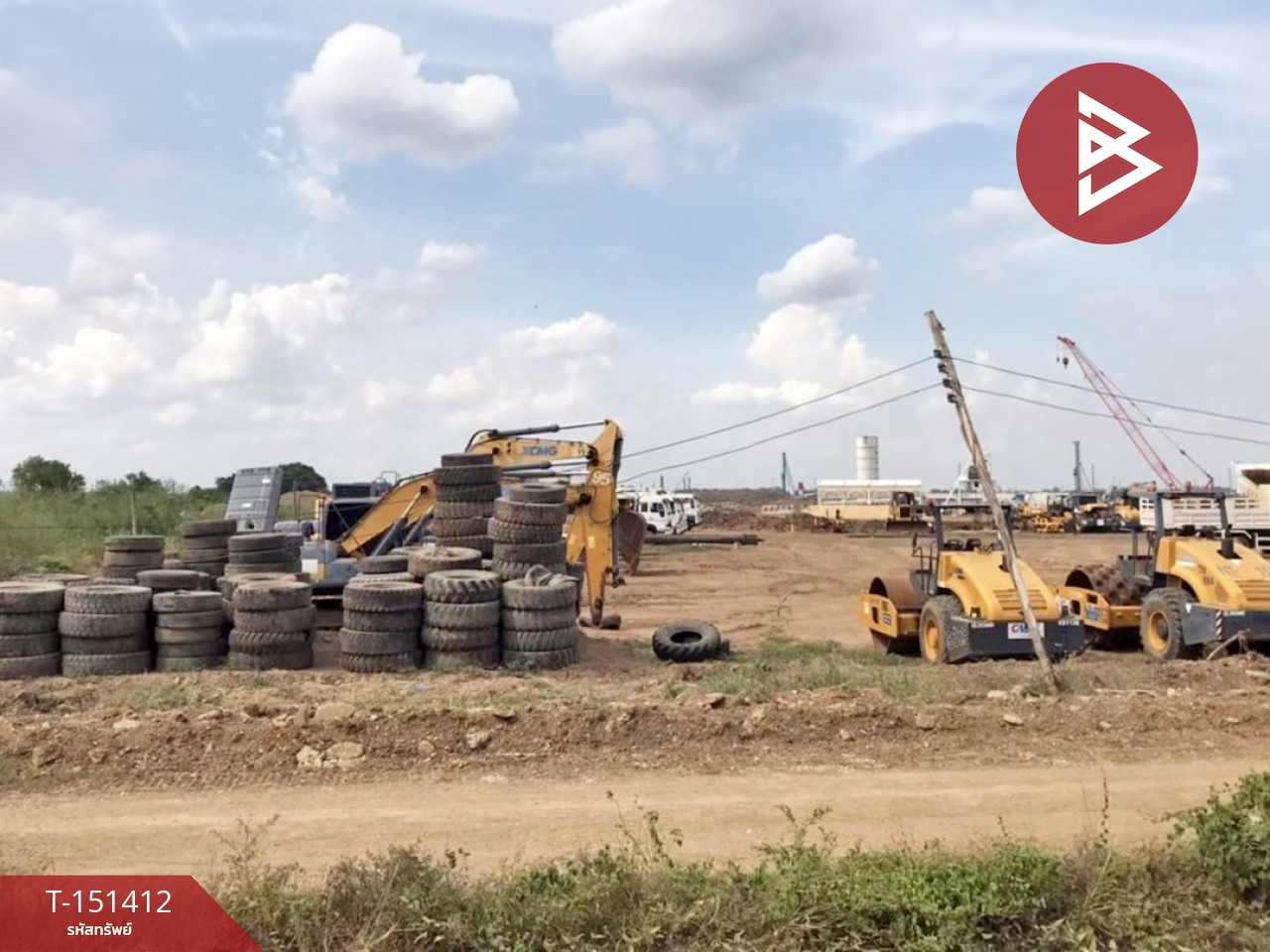 Land for sale, area 12 rai 2 ngan 74.2 square wah, Bang Ban, Phra Nakhon Si Ayutthaya. – รูปที่ 2