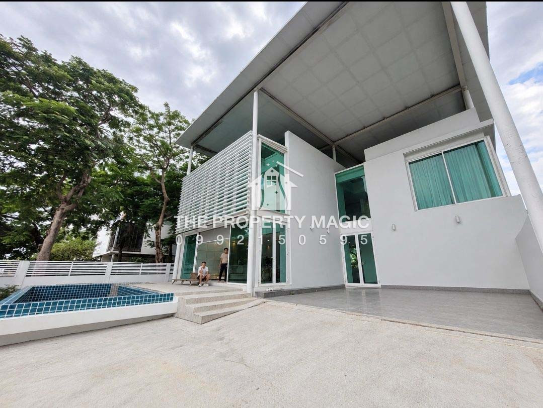 🟢ให้เช่าด่วน‼️ Srinagarindra Park | Pool Villa โมเดิร์น Luxury ไซส์ใหญ่ 5-6นอน ใกล้ Mega Bangna | เลี้ยงสัตว์/จดบริษัทได้ – รูปที่ 2